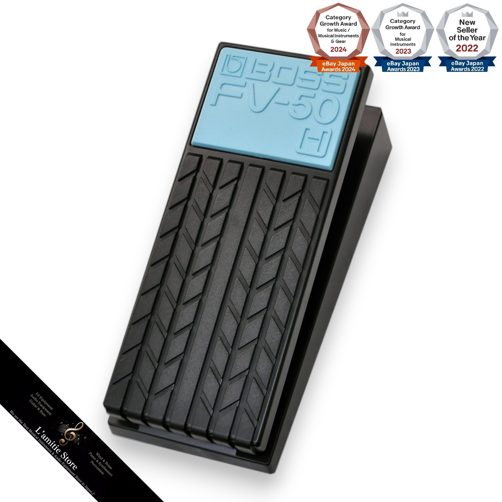 BOSS FV-50H High Impedance Volume Pedal FV50H Japan New