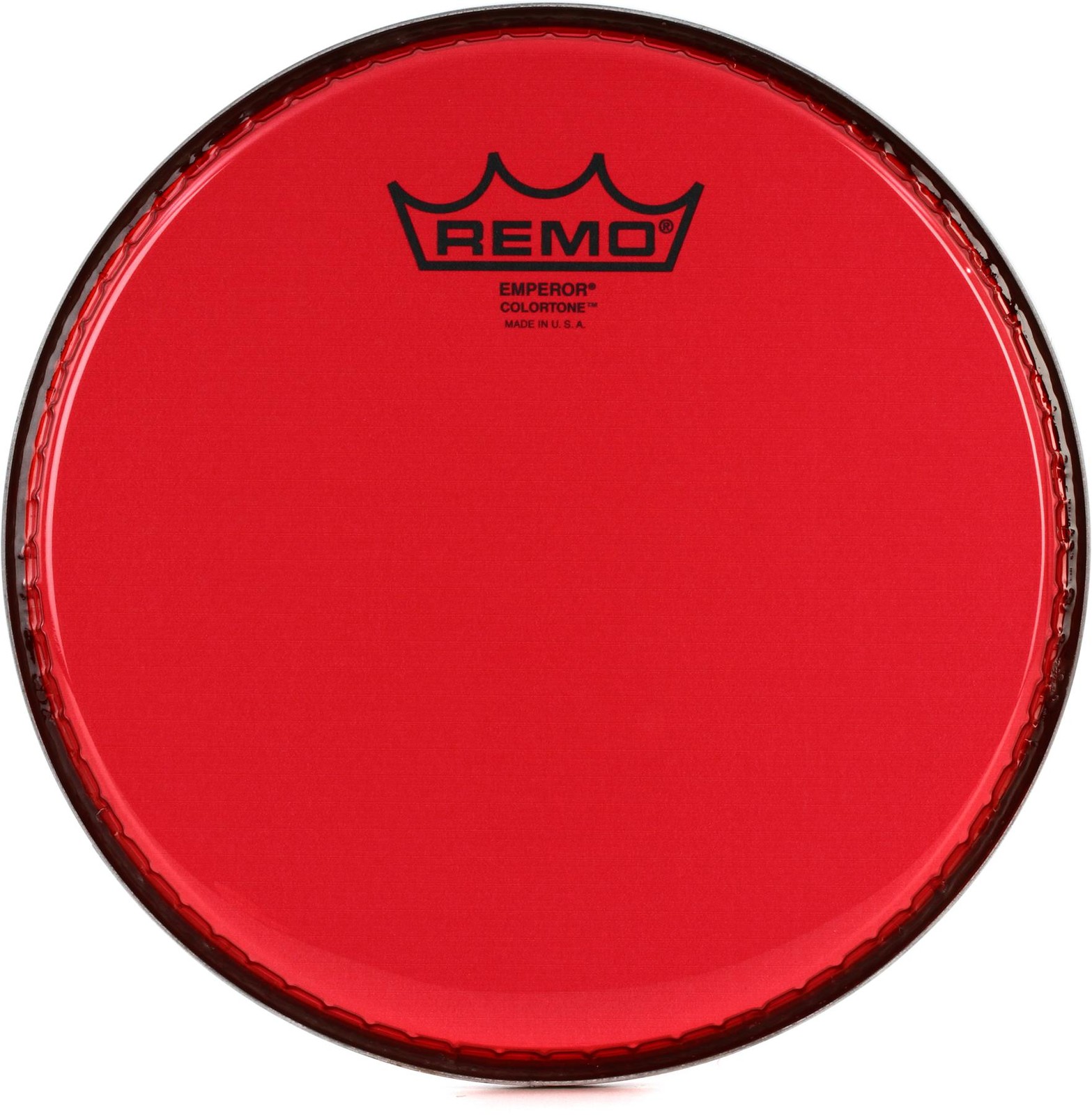 Remo Emperor Colortone Red Drumhead - 8 inch (3-pack) Bundle