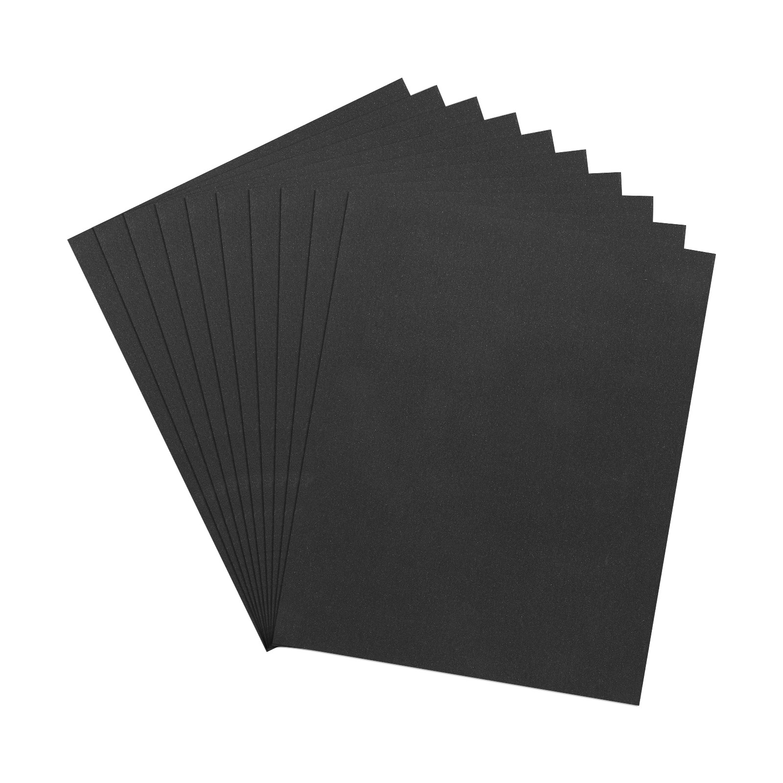 10 Pcs 500 Grit Dry SandPapers, 9 x 11 Inch Sand Papers
