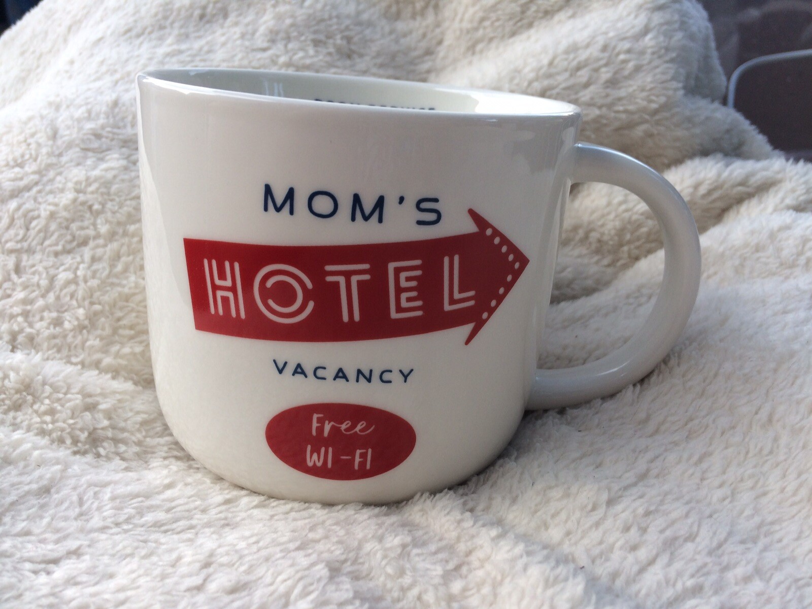 CUP Mom’s Hotel Vacancy - Free Wi-Fi - Room Service Not Included  NEW Novelty