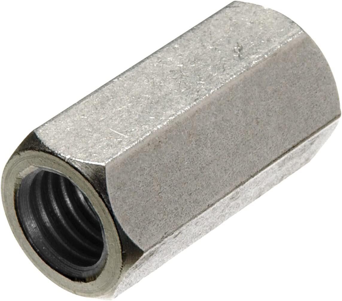 Right and Left hand Threaded Double Ended Hex Coupling Nut M3 M5 M6 M8 M12 etc.