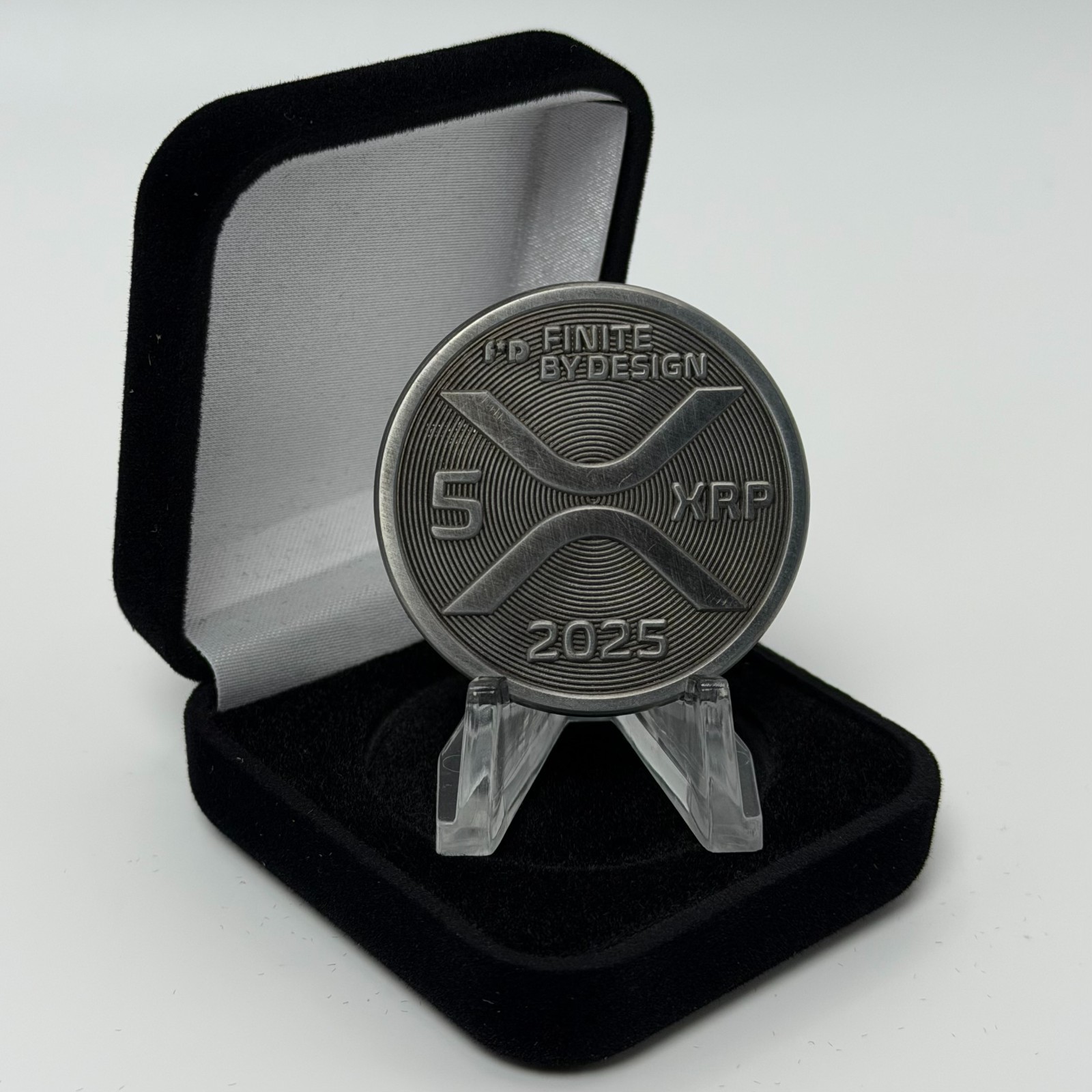 XRP Physical Coin Crypto Cold Storage Wallet XRP Collectible