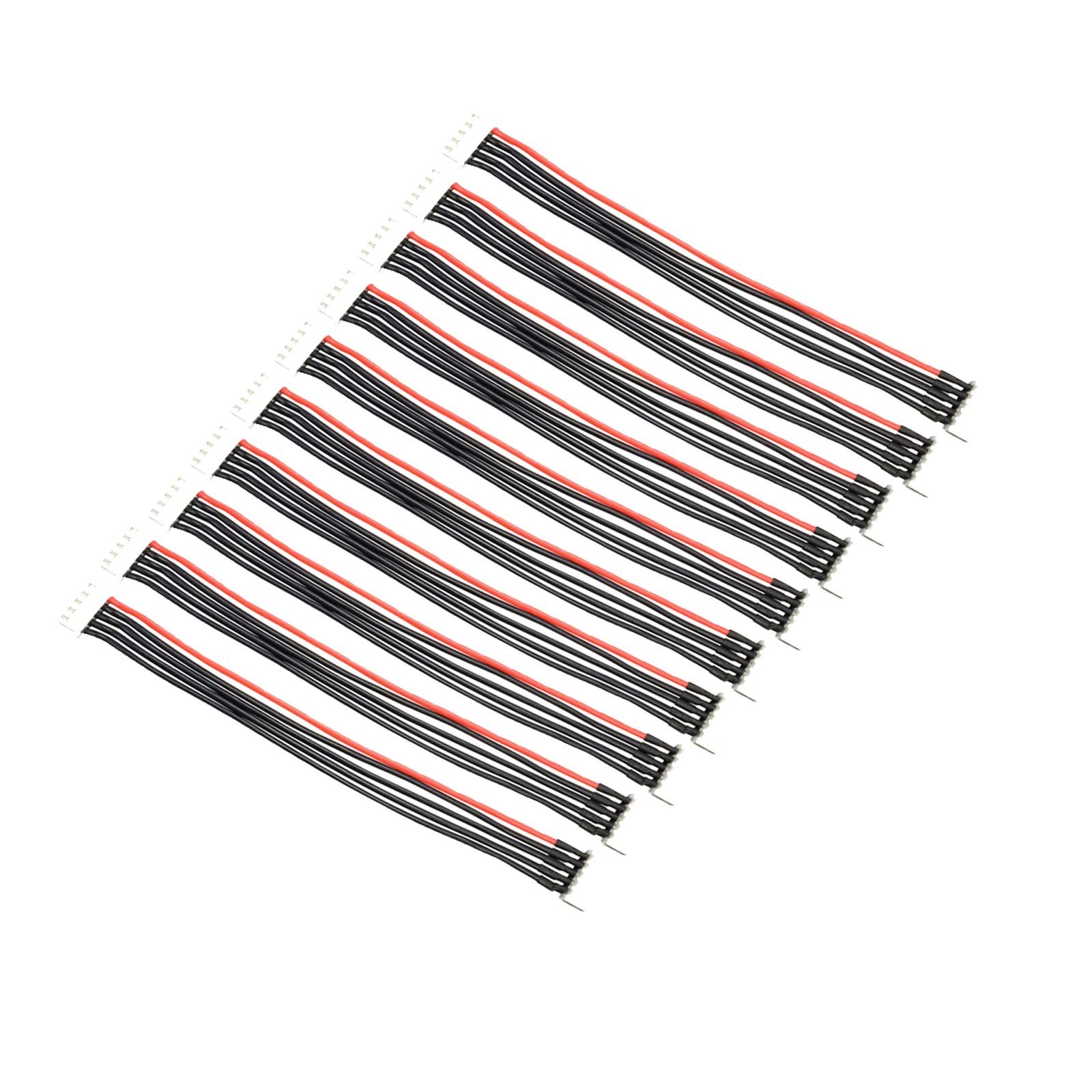 10 PCS 4S 5 Pins Balance Extension Cable JST-XH Male Female RC Lipo Adapter