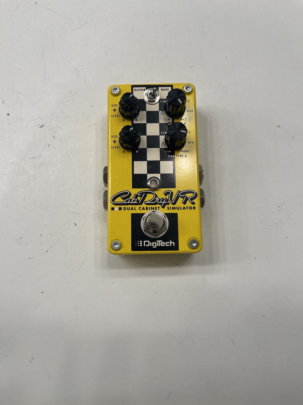 Digitech CabDryVr Dual Cabinet Simulator Emulator Guitar Effect Pedal