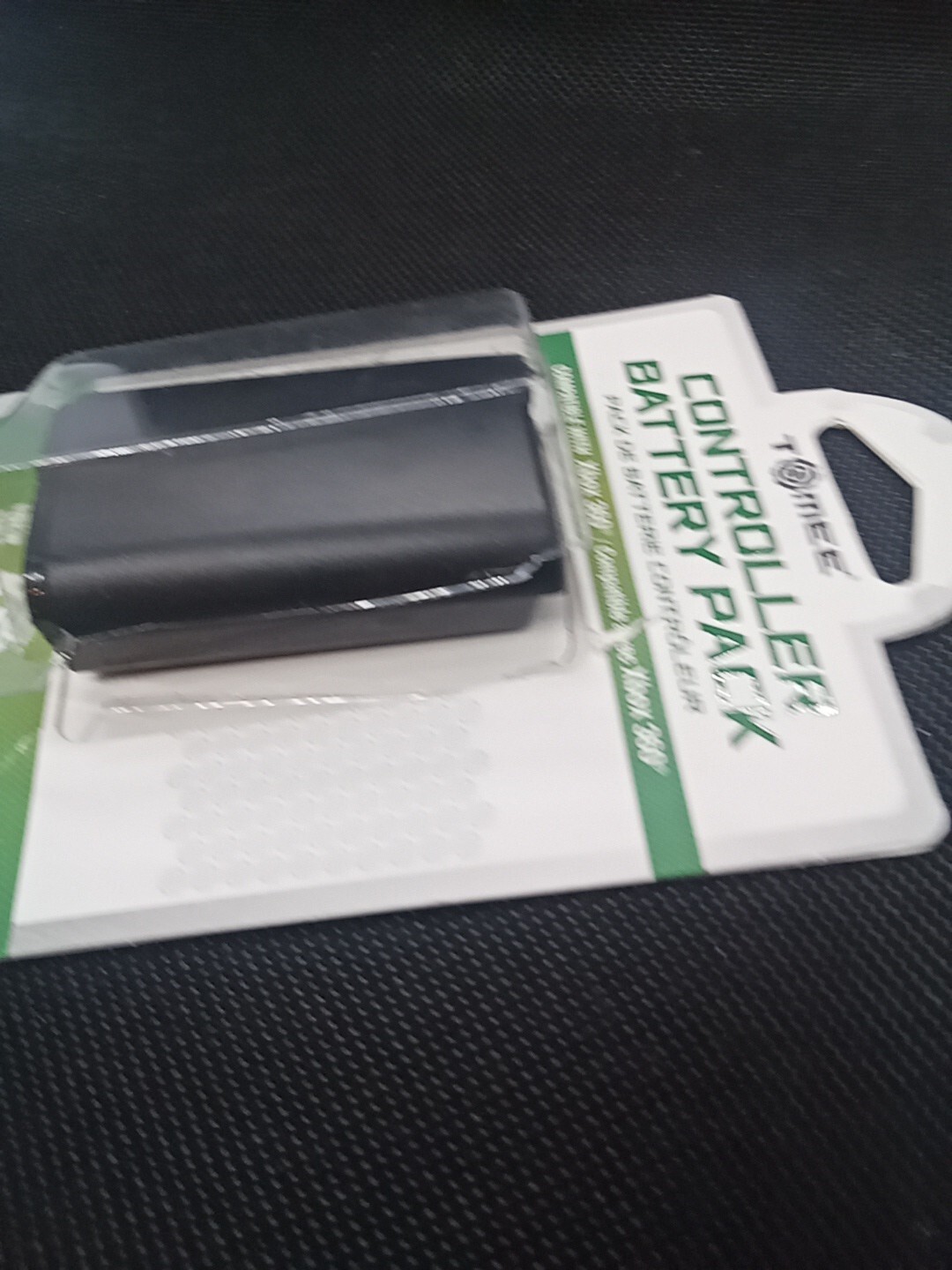 Tomee Rechargeable Controller Battery Pack for Xbox 360 - Black