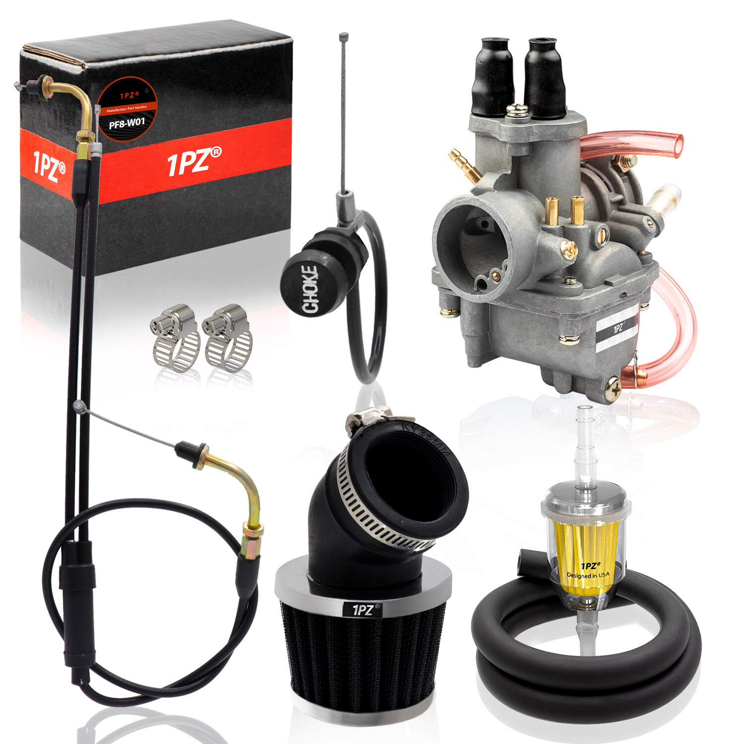 Carburetor Carb Kit OEM 21W-14101-01-00 1RY-14101-02-00 For Yamaha PW80 Y-Zinger