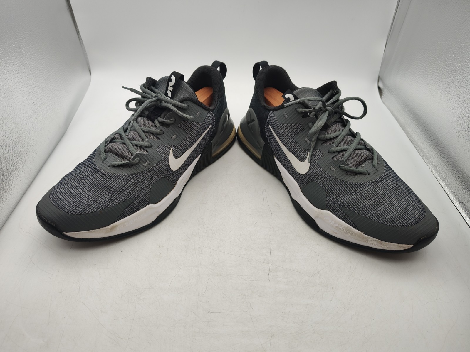 Nike-Air Max-Alpha Trainer 5-Smoke Gray/White-DM0829-003-Shoes-Mens Size 12-NICE