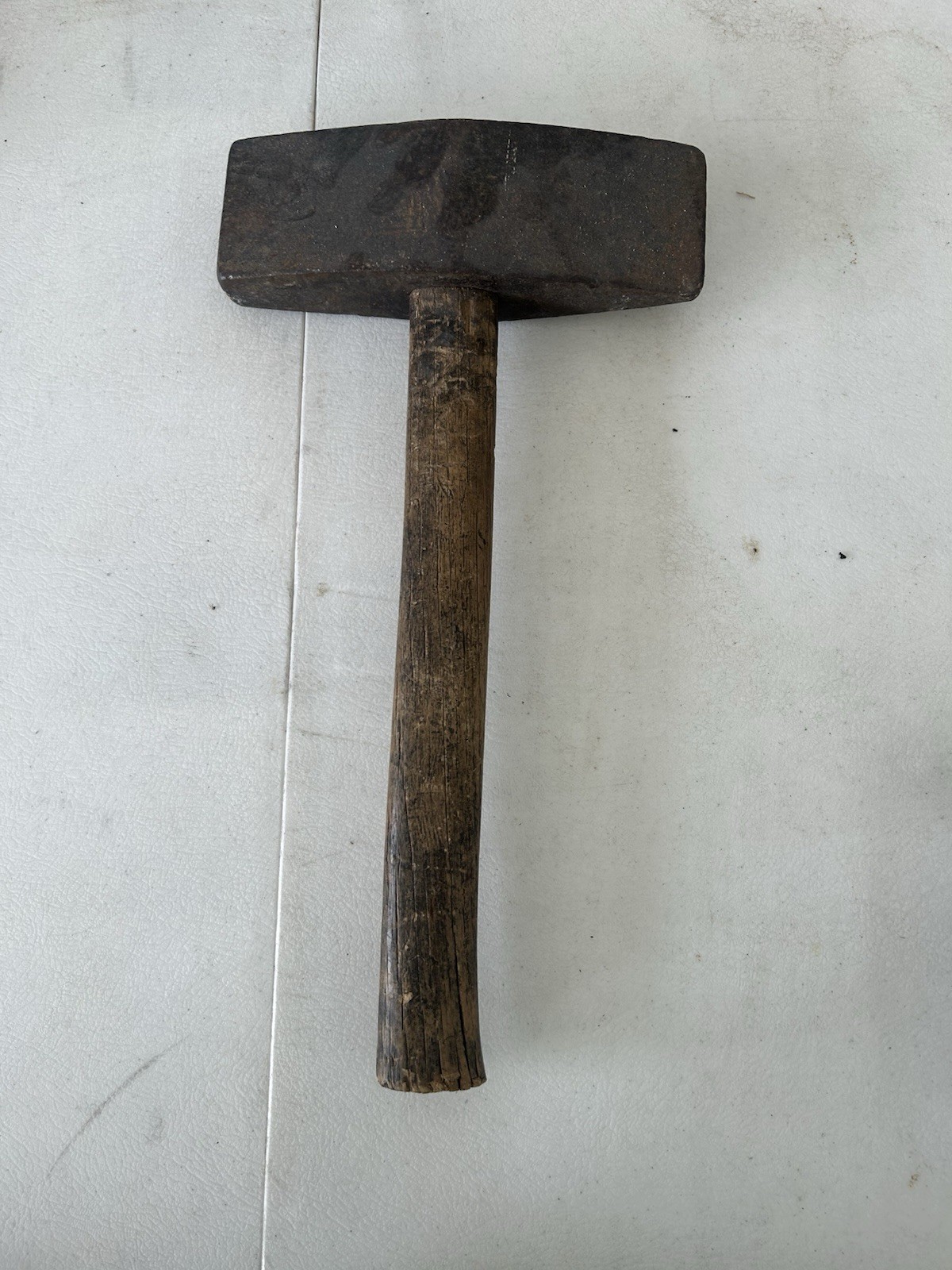 Vintage Blacksmith-Forged Hammer