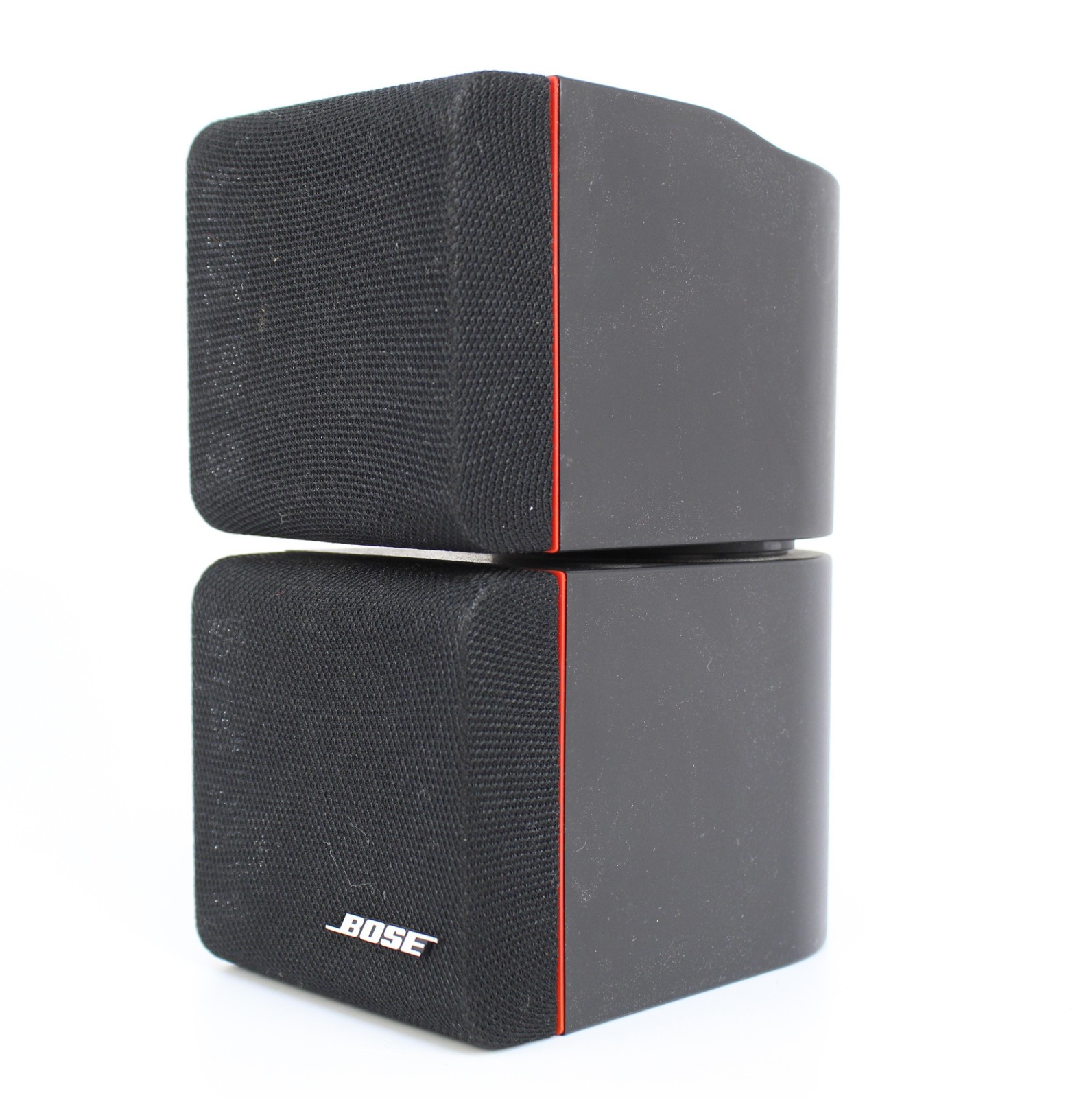 1 Pair of Bose Redline Black Cube Speakers