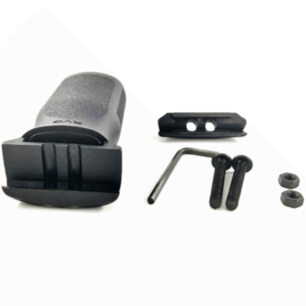 T actical Front & Rear Sight Metal Profile Flip-up Backup Folding Sights Set