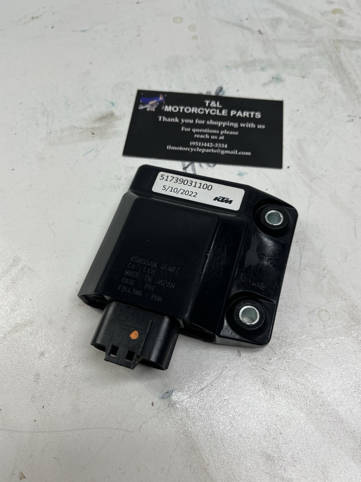 2022 KTM 150 SX OEM ECU ELECTRONIC CONTROL UNIT NEW TAKE OFF