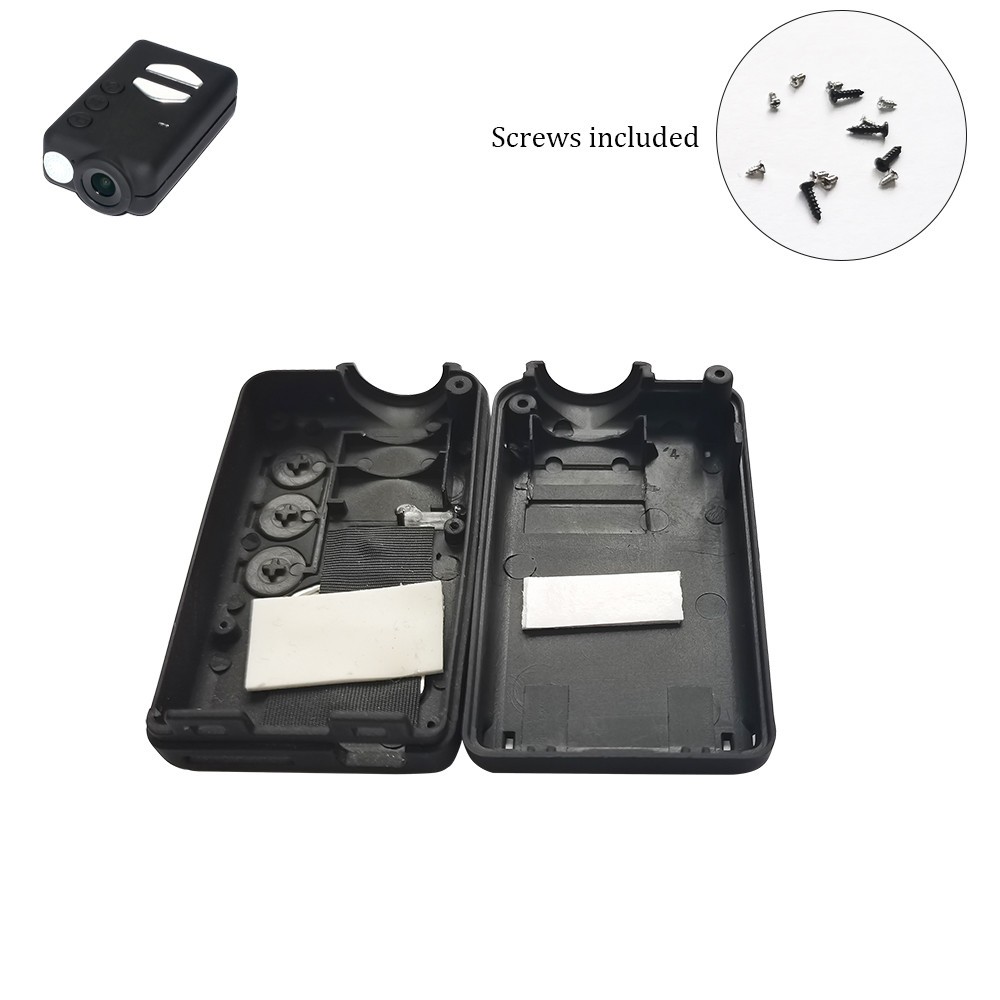2 x Plastic Case w/ Screws Shell Outer Cover for Mobius 1S Lens A2 Action Camera