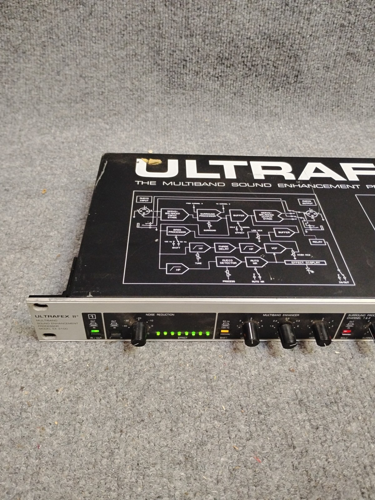 Behringer ULTRAFLEX II EX3100 Multiband Sound Enhancement Processor