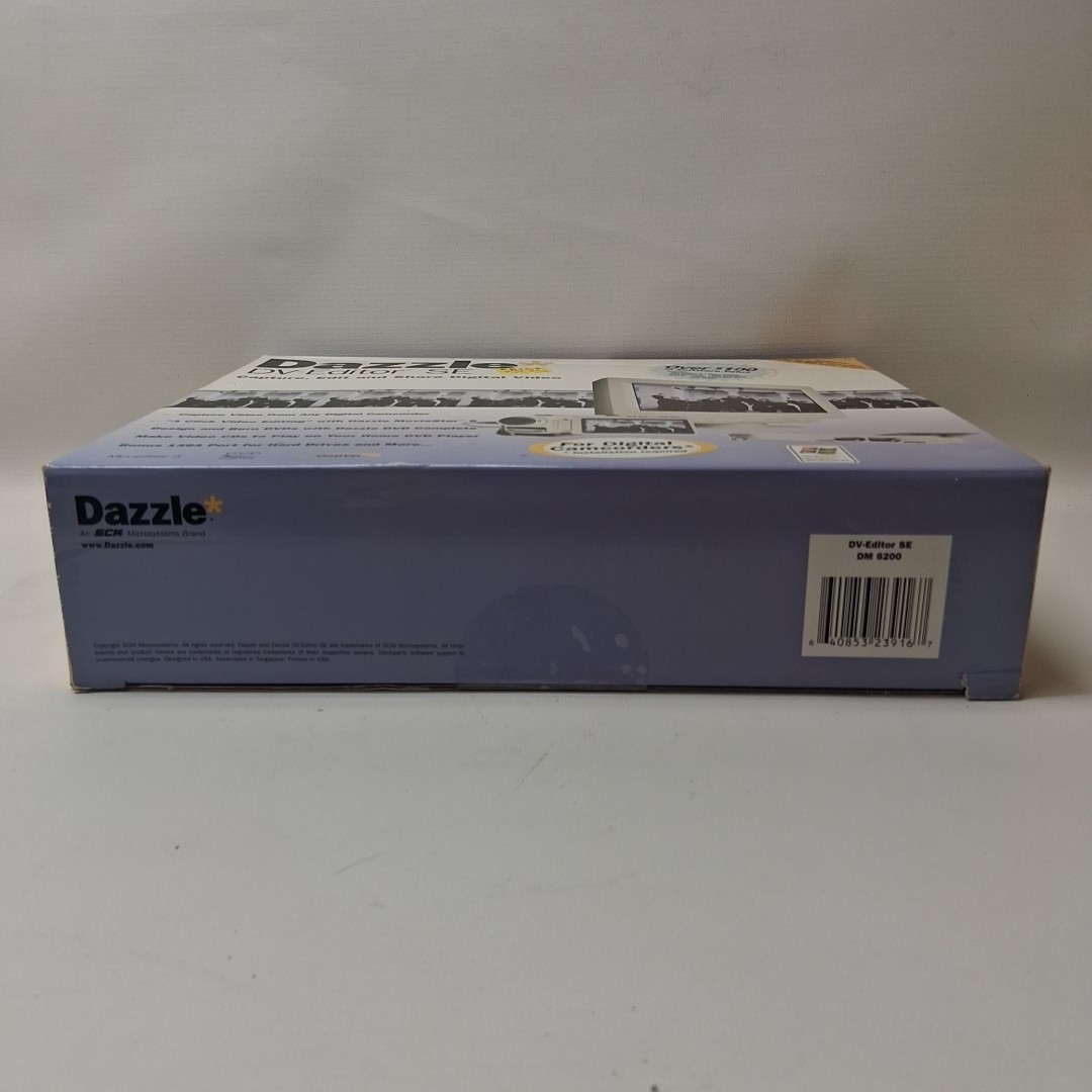 Dazzle DV-Editor SE Software For Digital Camcorders