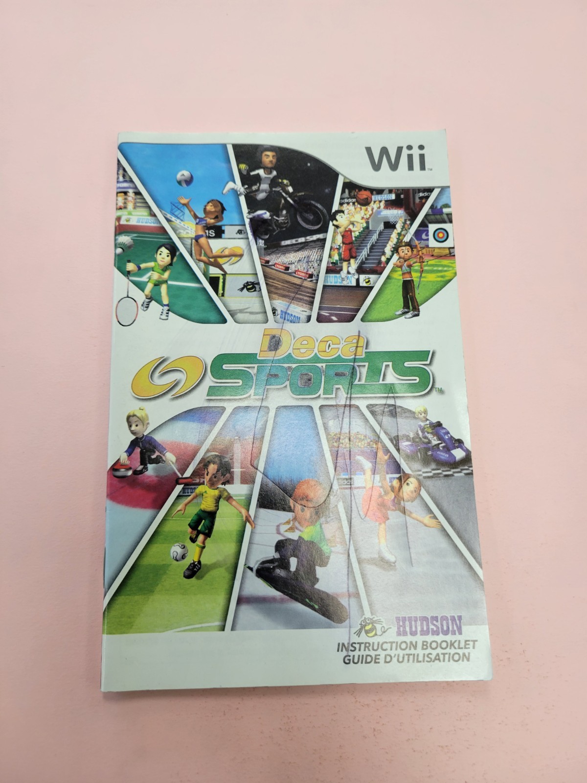 Deca Sports - Nintendo Wii Manual Only
