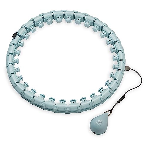 GAIAM WEIGHTED FITNESS HOOP 1LB WEIGHTED BALL - BLUE