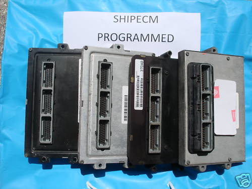 00 DODGE VAN 1500 56040389 5.2L ECM 100%NEW PROGRAMMED VIN MILES PLUG PLAY
