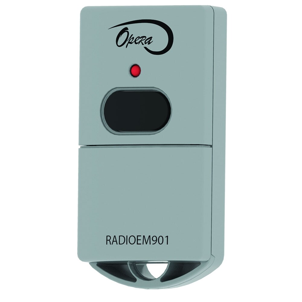 Manaras-Opera RADIOEM-901 1-Button Keychain Garage Door Opener Transmitter (R...