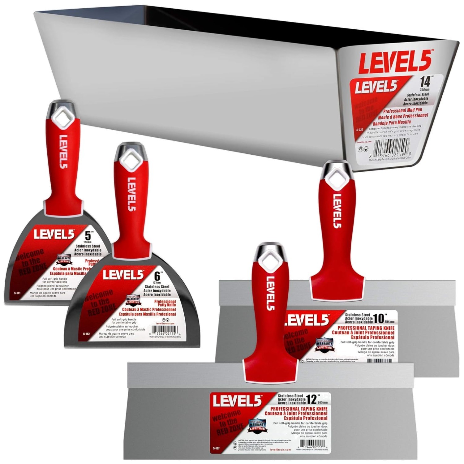 Professional Grade Drywall Finishing Tool Kit