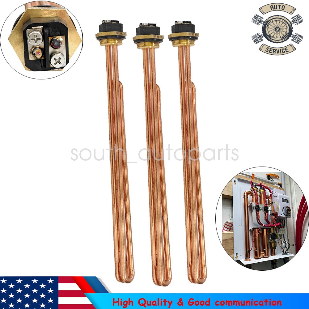 3PCS HE 90240 Water Heater Element Parts Compatible with Ecosmart ECO 18 ECO 24