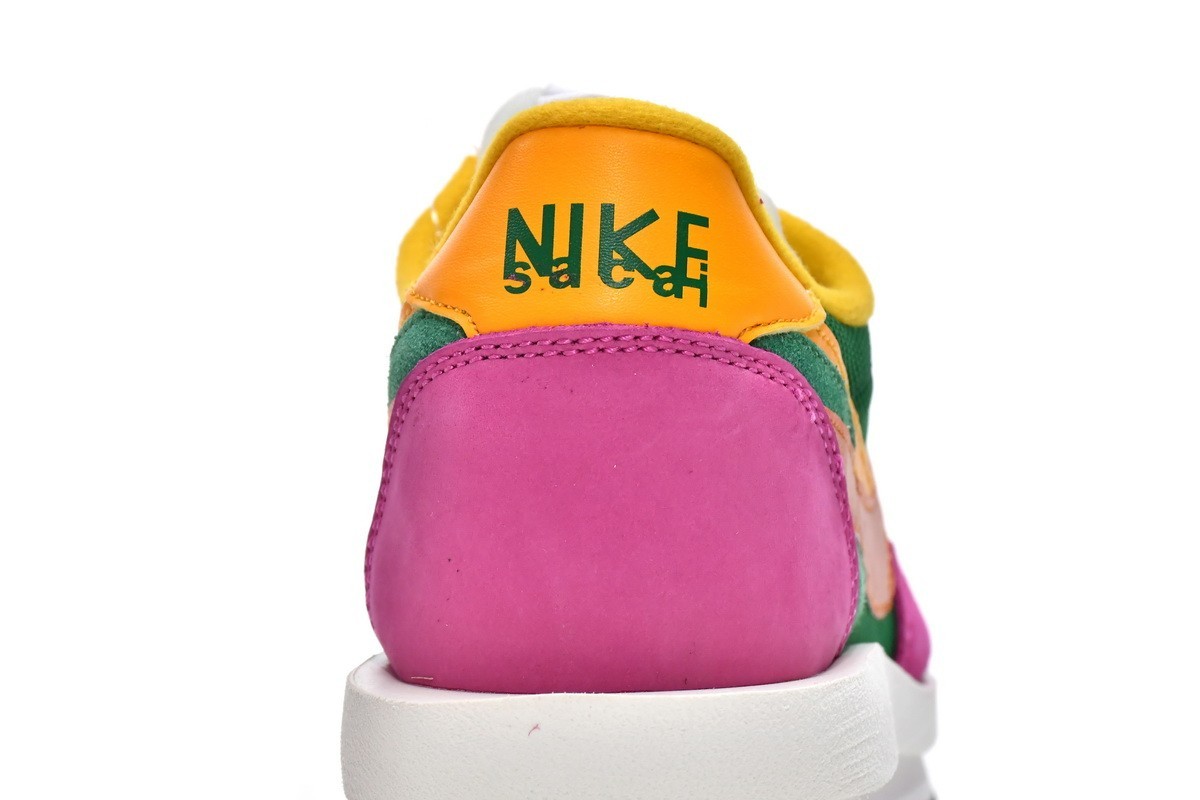 Brand New Sacai x Nike LDV Waffle Men Shoes Pine Green Purple