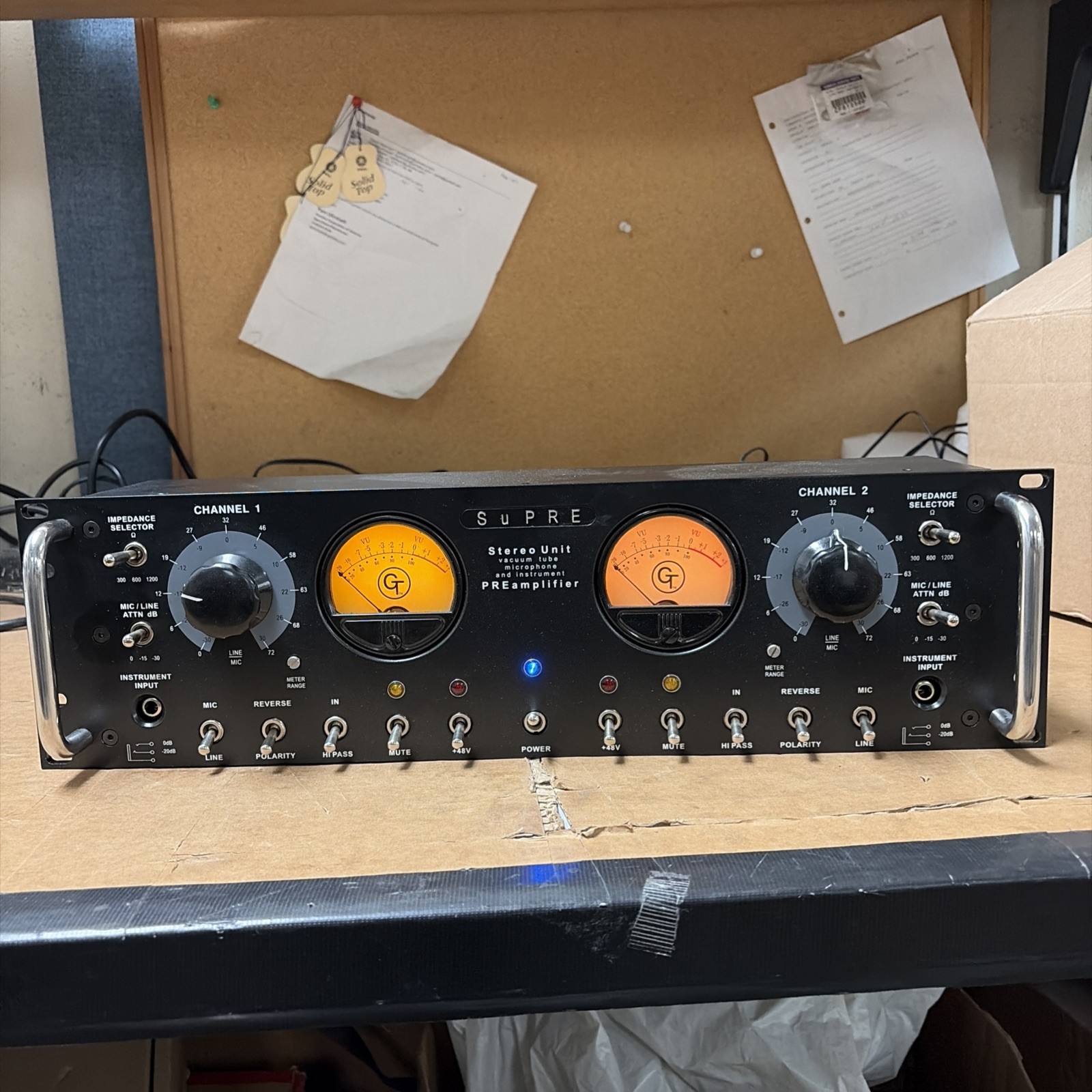 Groove Tubes Supre  Showroom Display Only – Non-Functional, No Audio, Rack Mount