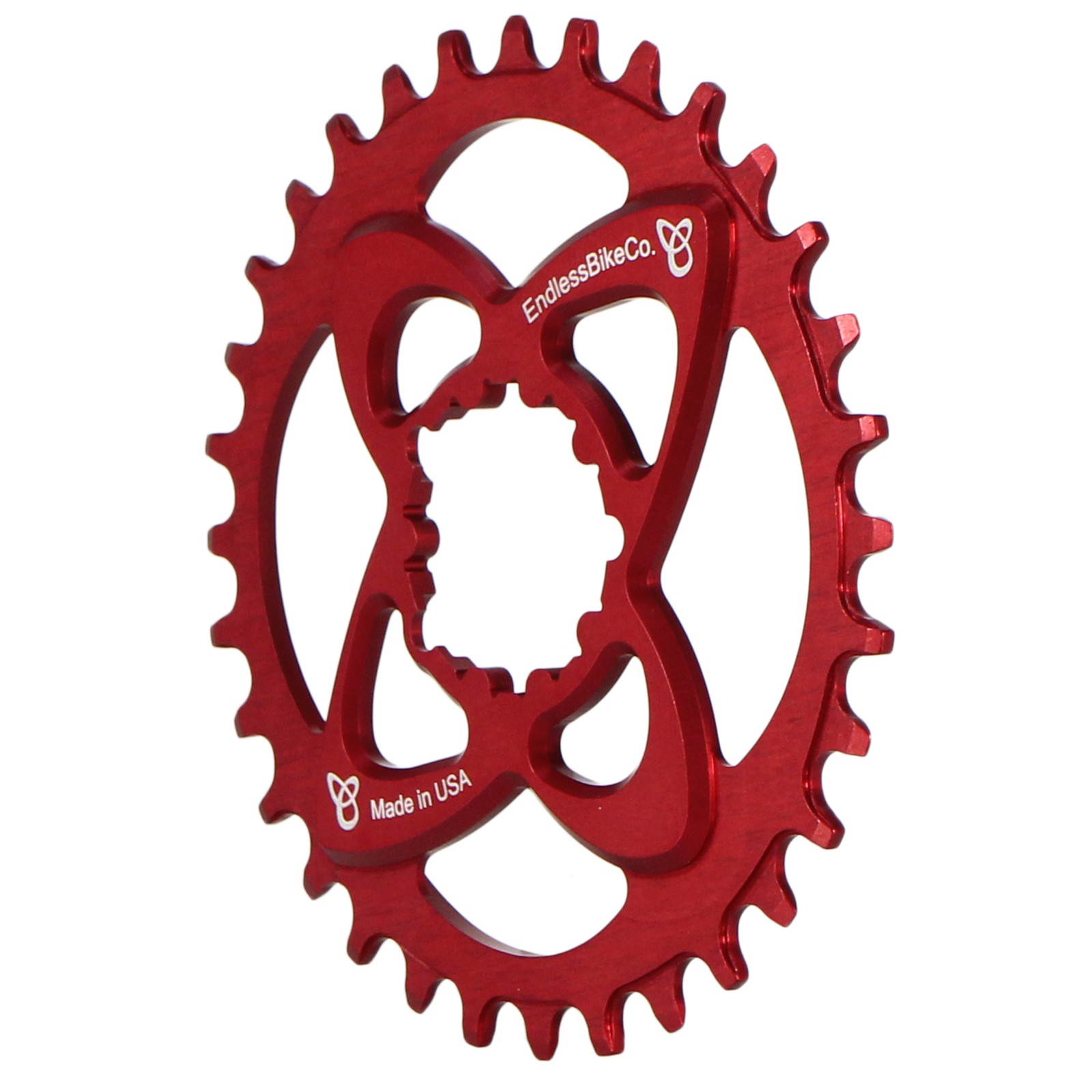 Endless Bike DM Chainring, DM 32T - Red NLS