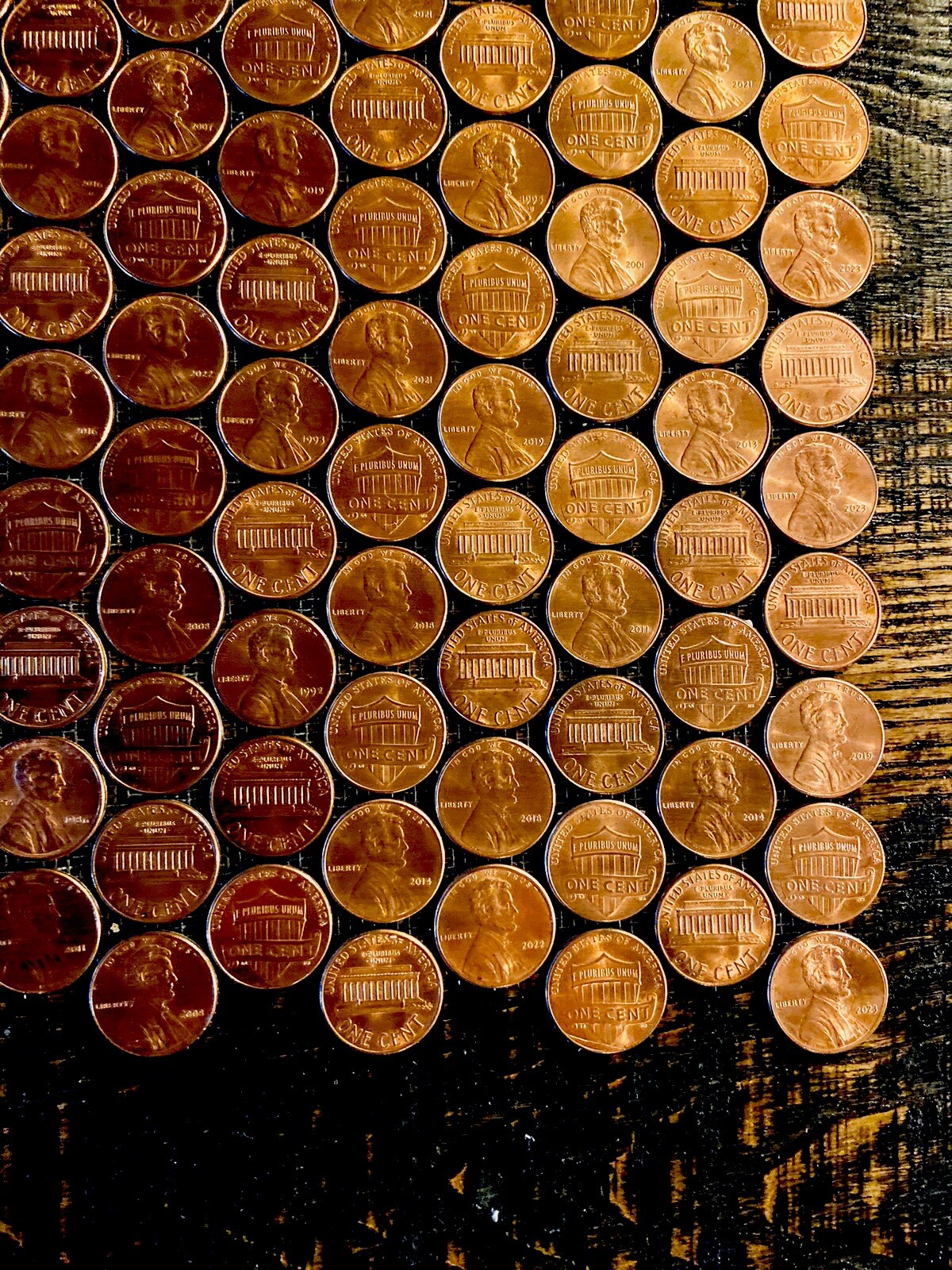 Penny Tile Interlocking Copper Sheet Round 9x7 Mosaic Kitchen Backsplash Tile