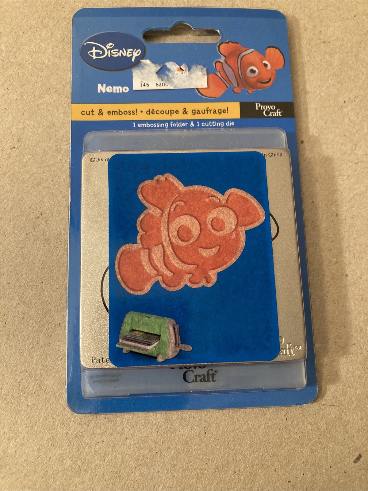 DISNEY MICKEY MOUSE ARIEL NEMO CUTTLEBUG CUTTING DIE PROVO CRAFT (7)