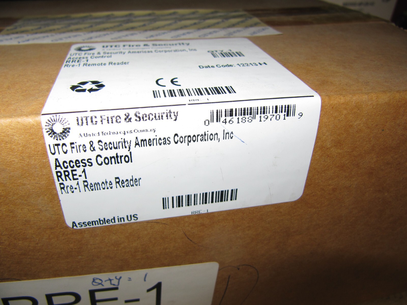 UTC RRE-1  Access Control Remote Reader