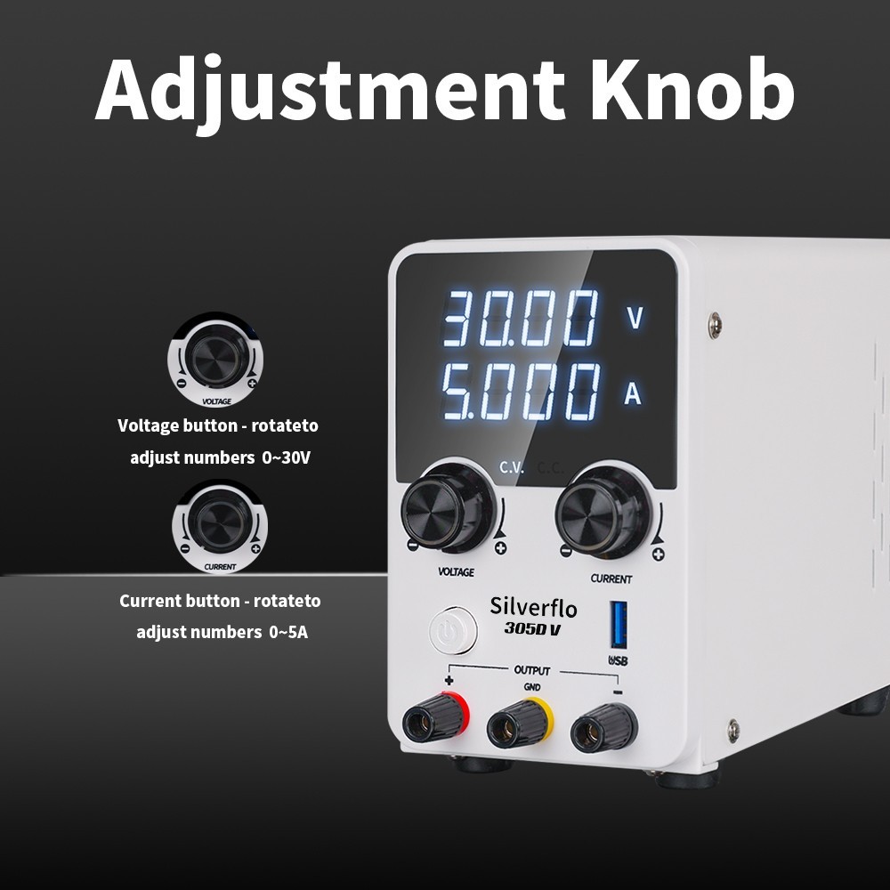 DC power supply Bench Variable Programmable power Source 30/60V 5A adjustable