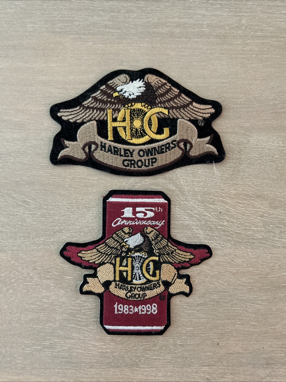 HOG Harley Owners Group - Harley Davidson Eagle Patches