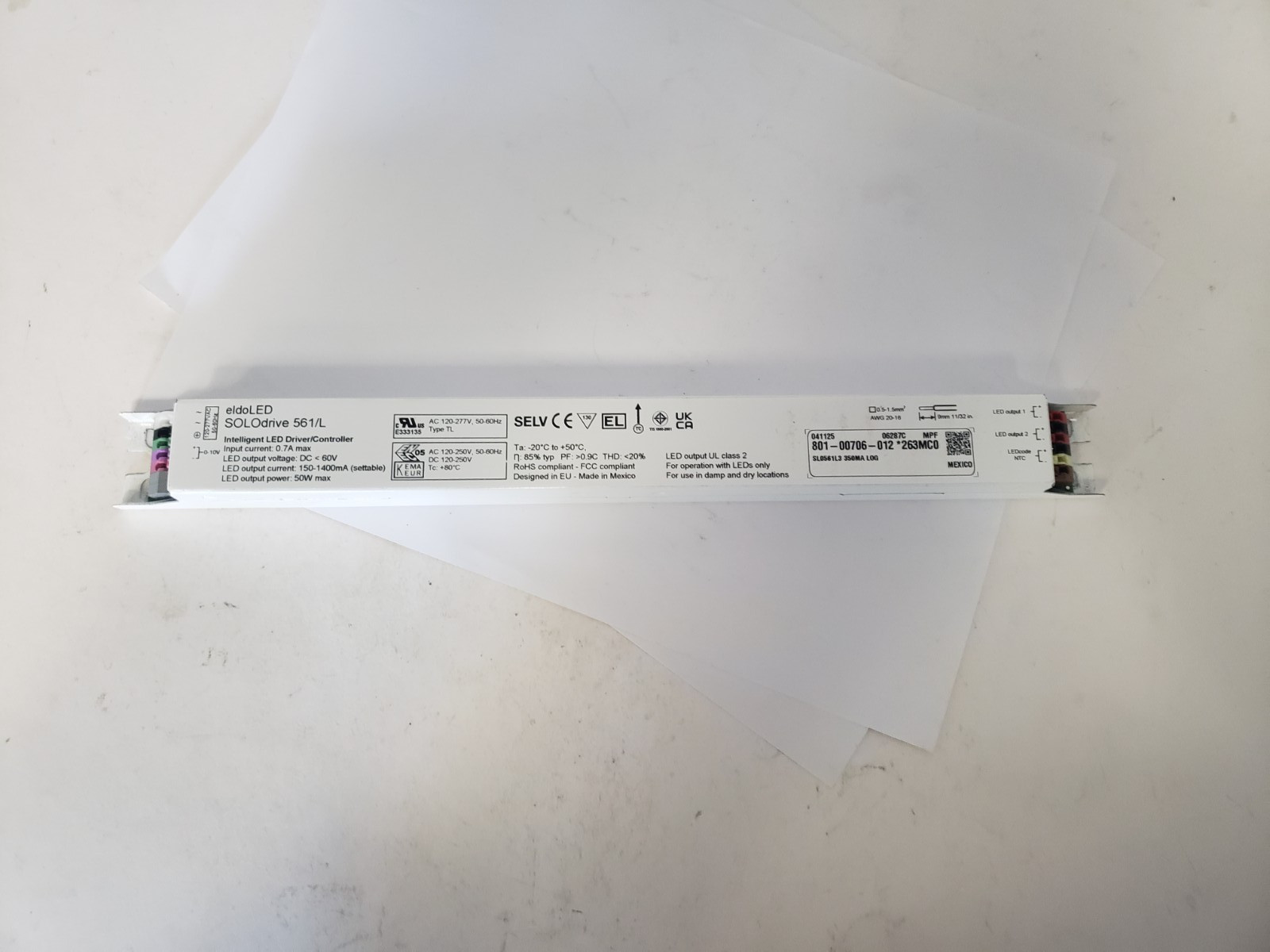 ELDOLED SOLODRIVE 561/L 50-60HZ AC 120-277V, NNB