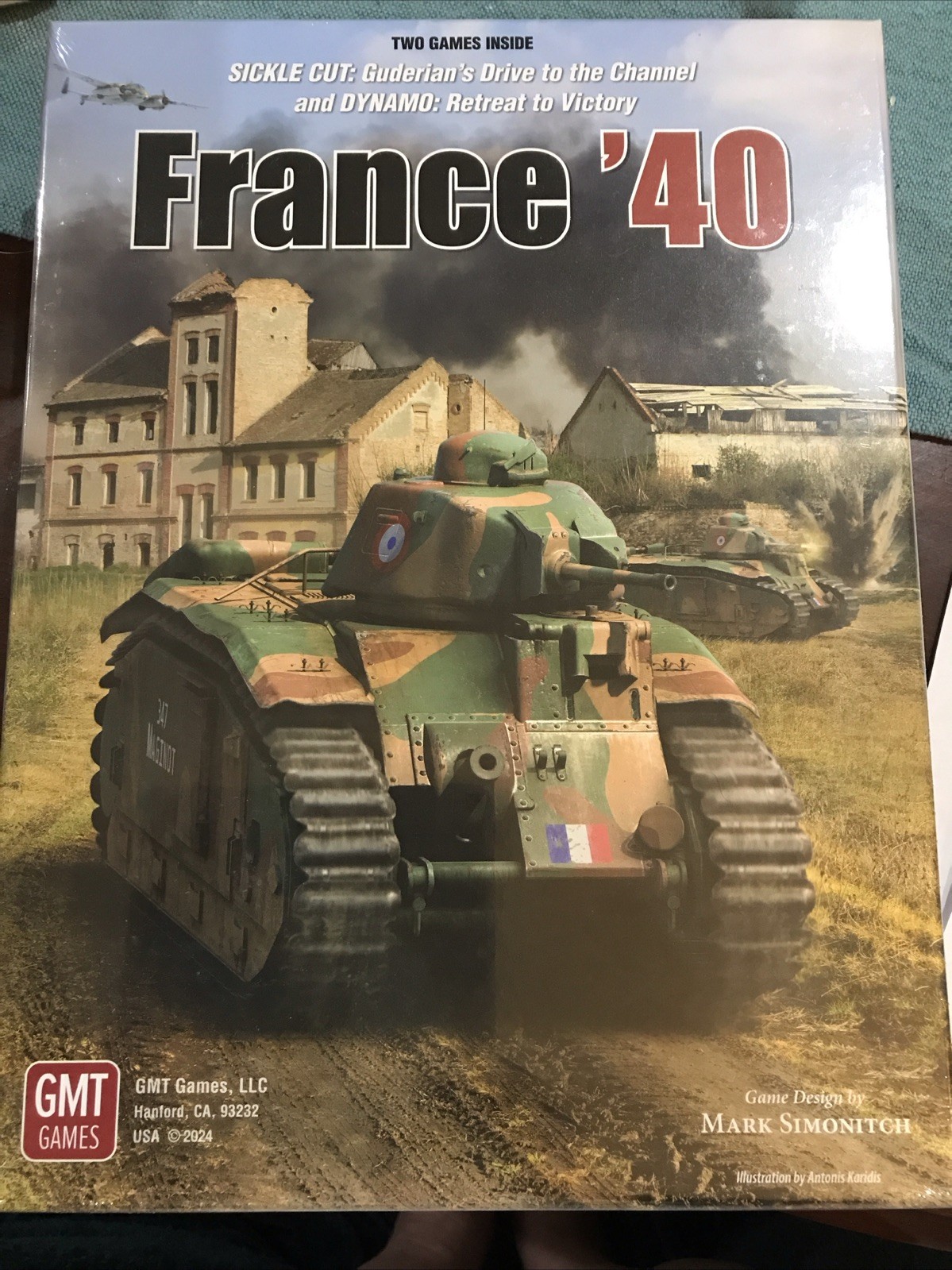 France '40 - Sickle Cut & Dynamo (2nd Ed) Box-GMT Games NEW IN SHRINK WRAP