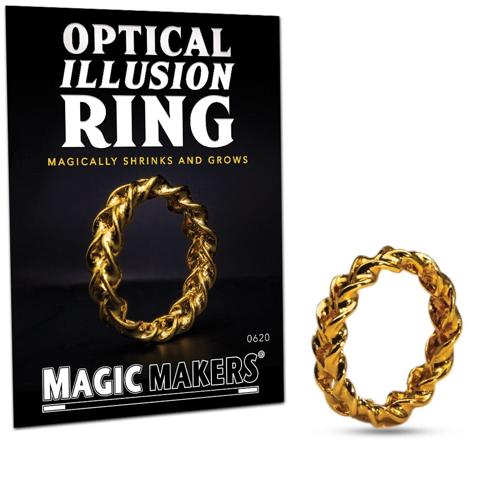 Optical Illusion Ring - a Wonderful Close-up Optical Illusion