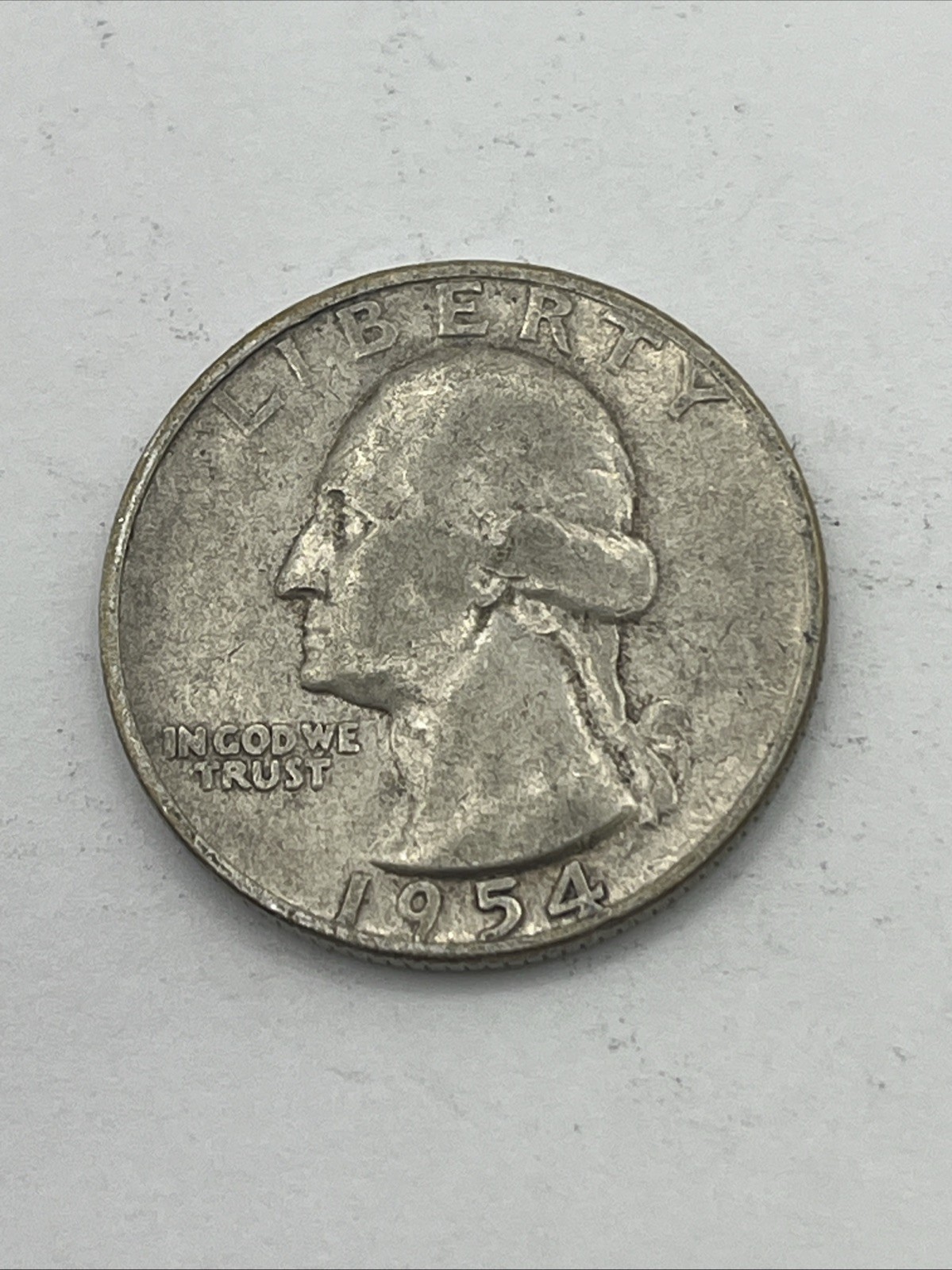 1954 25C Washington Quarter