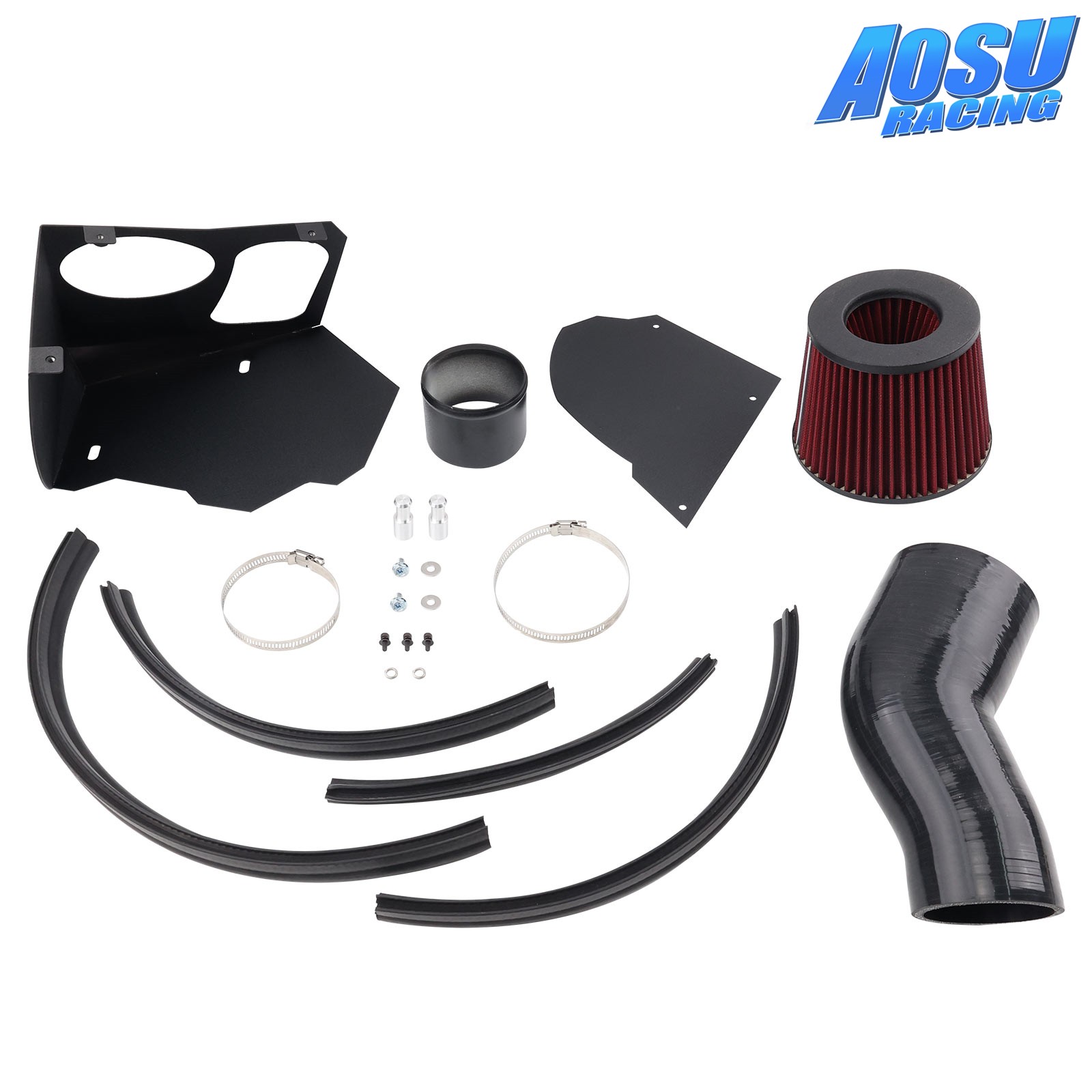 For 2019+ Audi S4 S5 B9 3.0T Engine Cold Air Intake System + Filter +Heat Shield