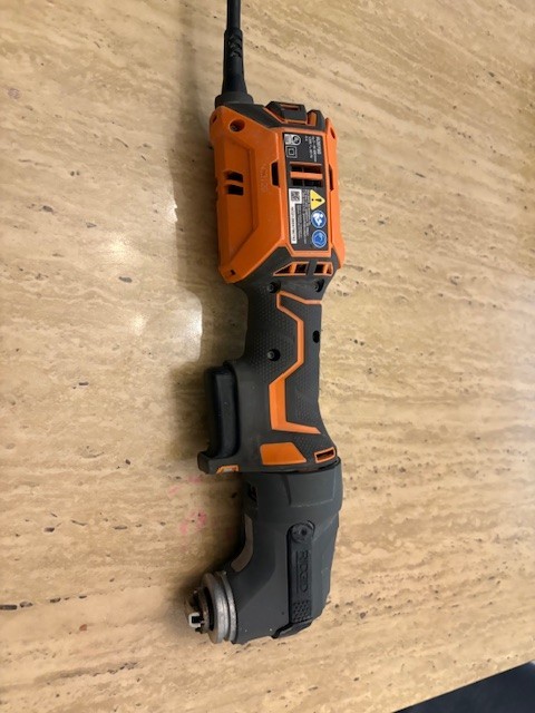 RIDGID Corded Oscillating Multi-Tool R28700 Used 4 Amp