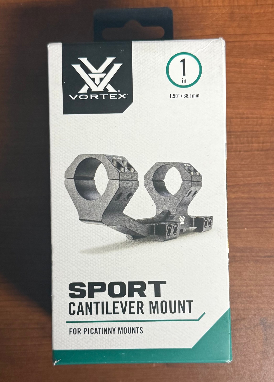Vortex Optics Sport Cantilever Mount 1in Tube 1.5 in Height 2" Offset SCM-01-150