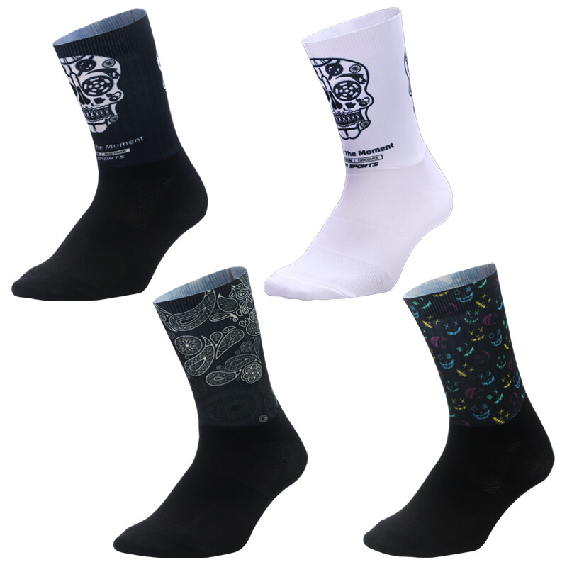 Pro Mens Womens XC MTB BMX Road Cycling Riding Bicycle Bike Sports Ankle Socks