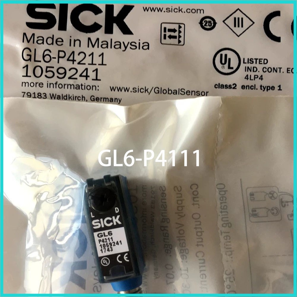 New SICK GL6-P4111 GL6-P4112 GL6-N4111 GL6-P1111 GL6-N1112 Photoelectric Sensor