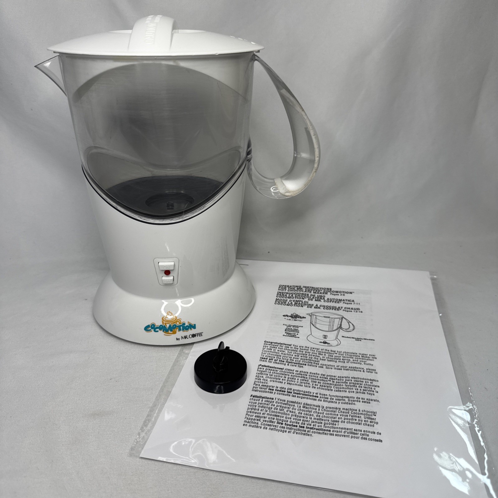 Mr. Coffee Cocomotion Hot Chocolate Hot Cocoa Maker 4-Cup HC4