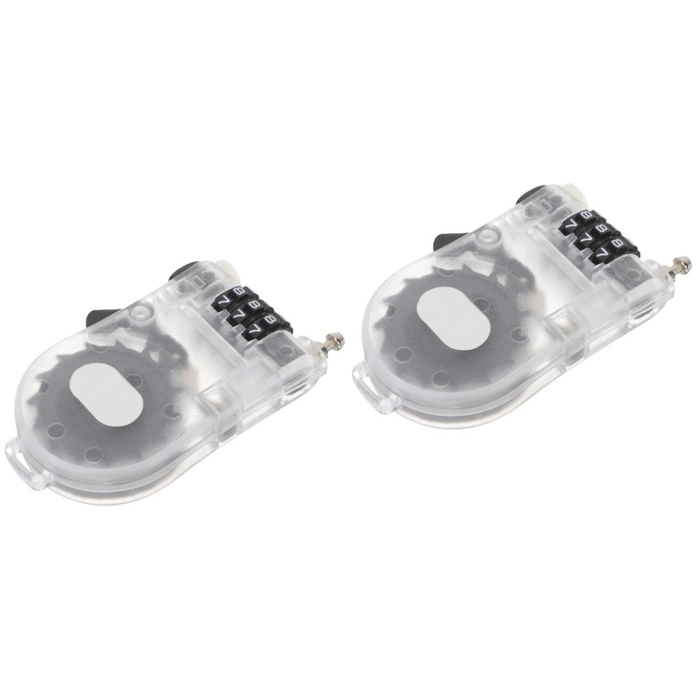2 Pieces Snowboard Security Lock Electric Skateboard Lightweight Ski