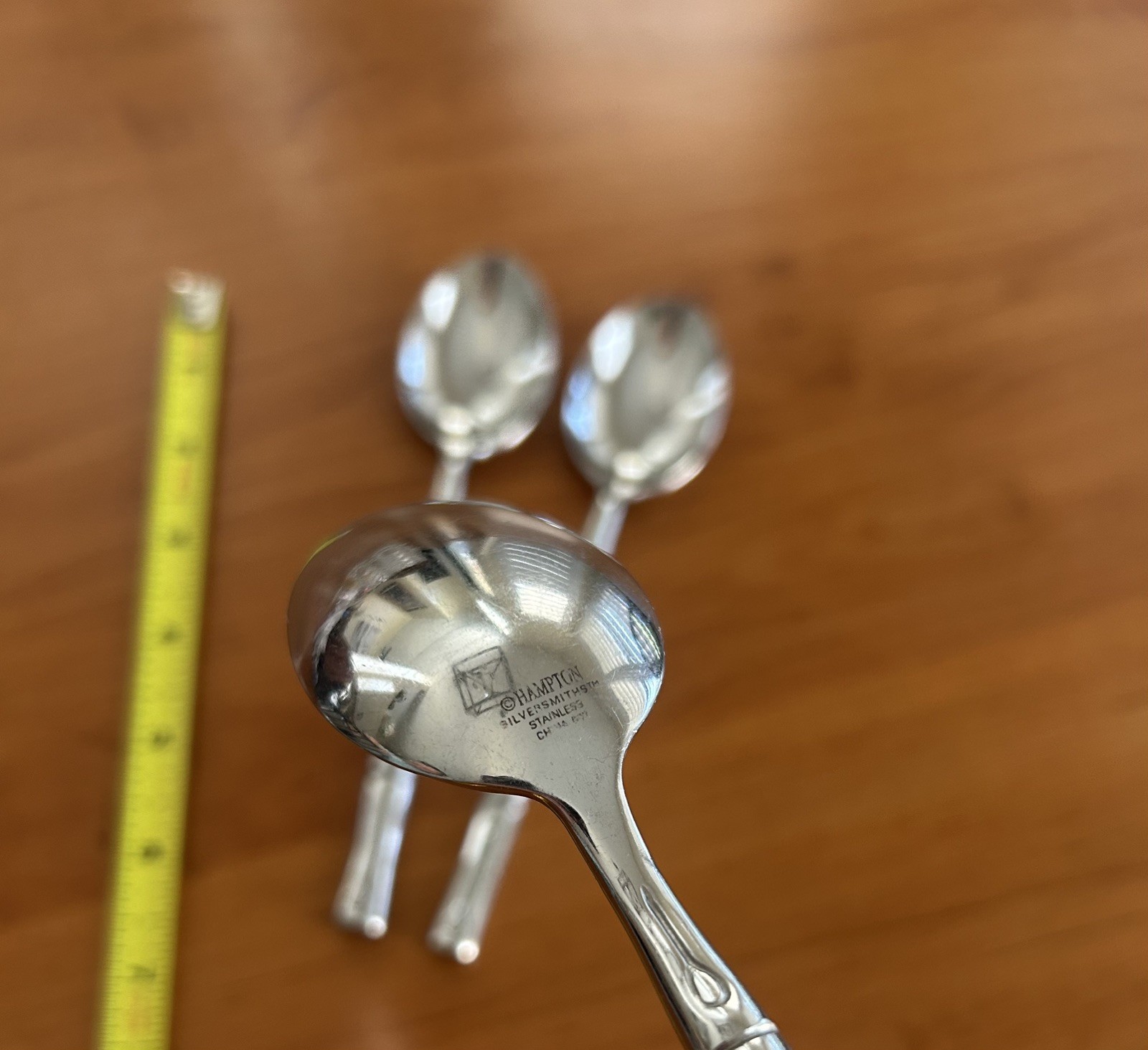Hampton Silversmiths Bamboo Stainless Flatware Replacements Lot 11 Pieces