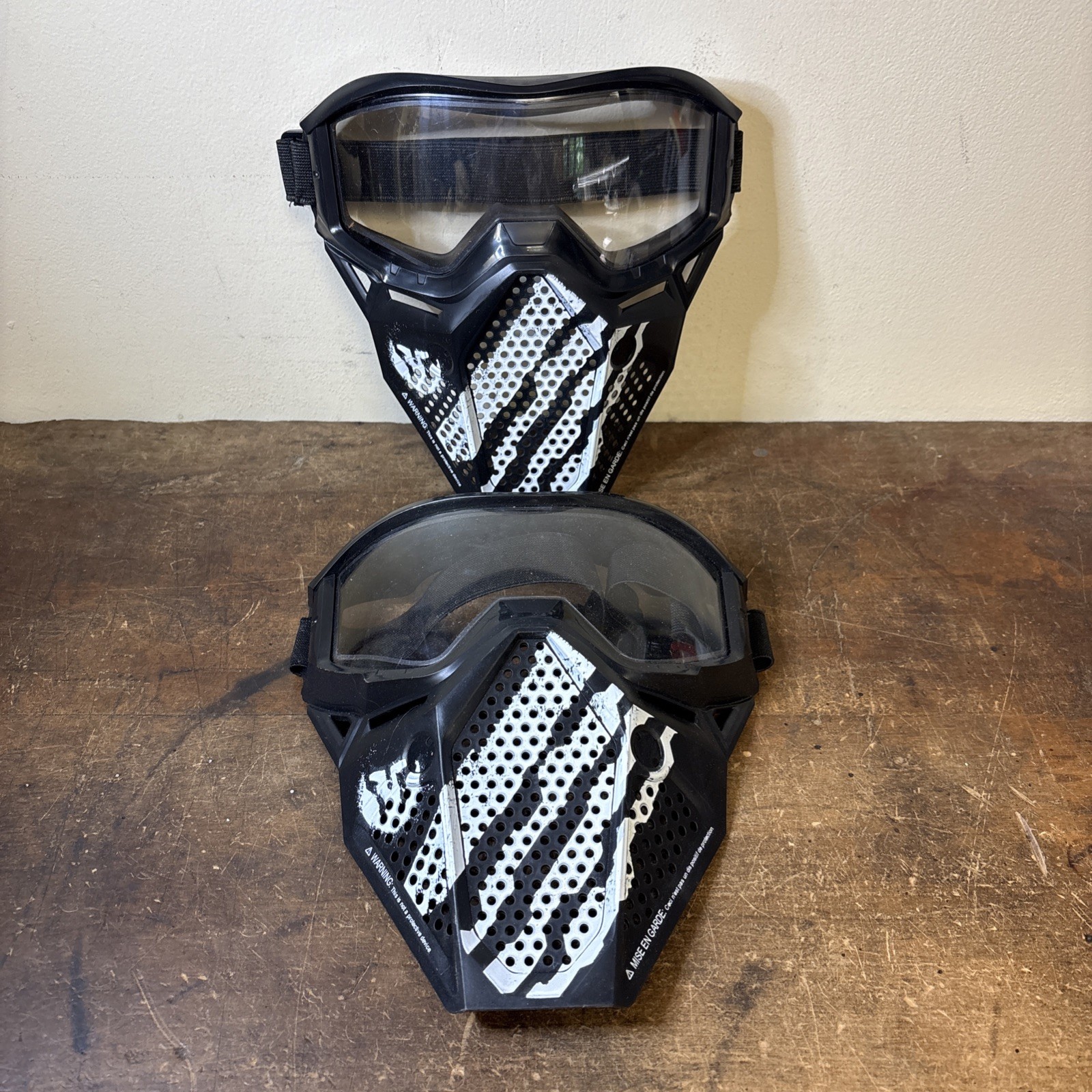 Lot of 2 Nerf Rival Phantom Corps Protective Face Masks
