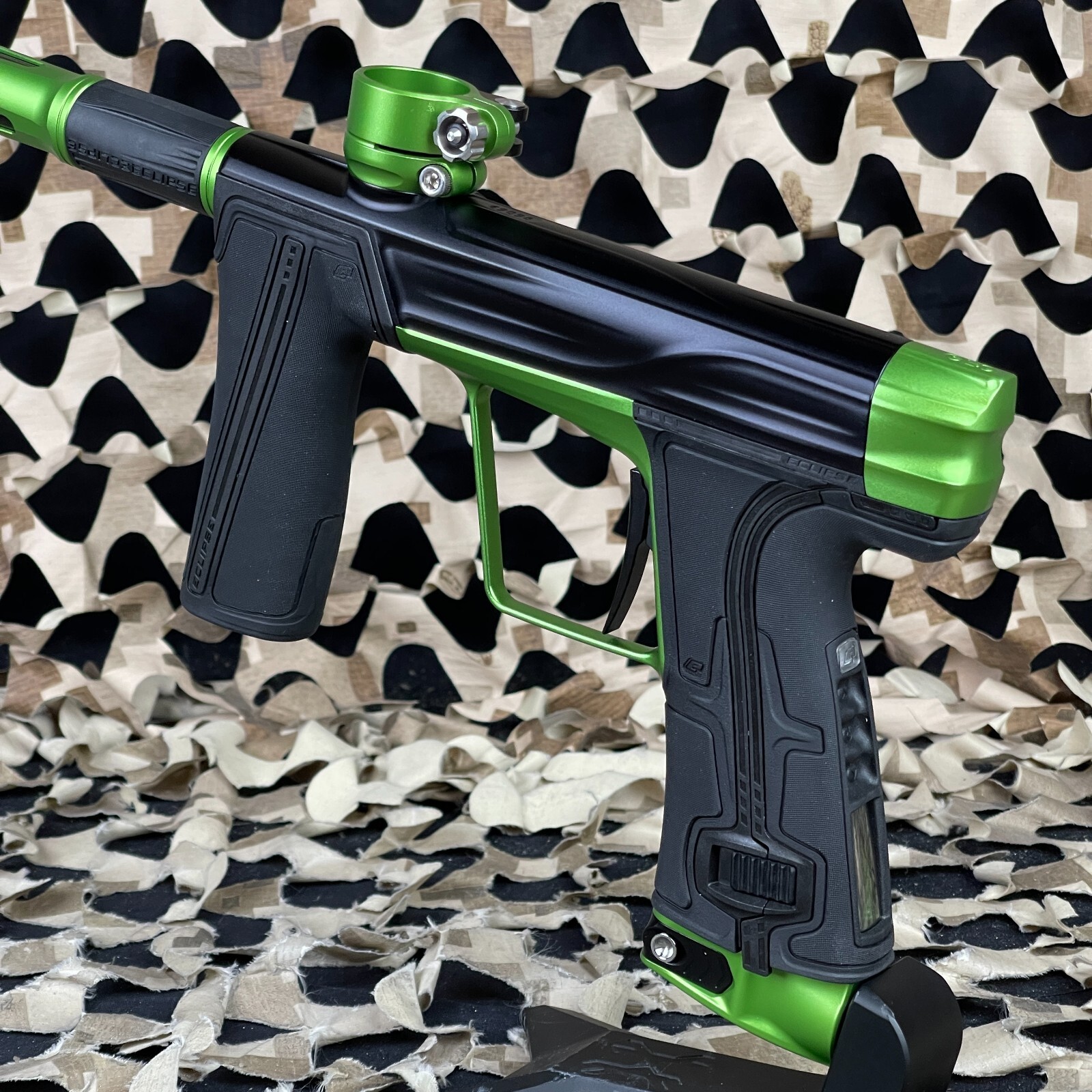 NEW Planet Eclipse Geo R5 Paintball Gun - Vypr2 (Black/Apple Green)