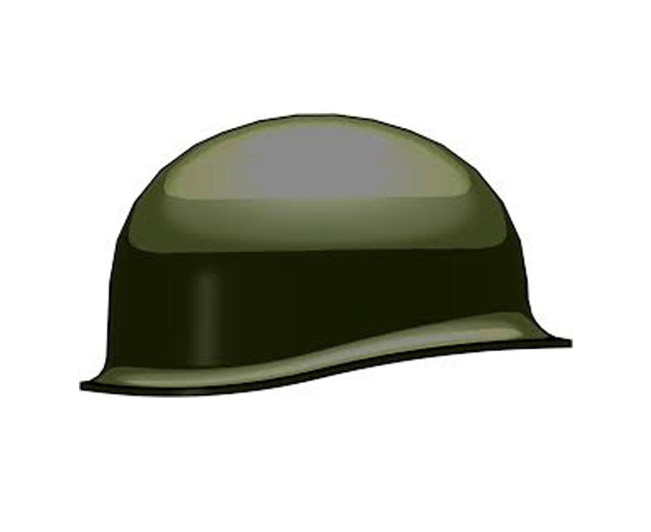1 M1 Helmet US Army WW2 Compatible with toy brick minifigures Made in the USA