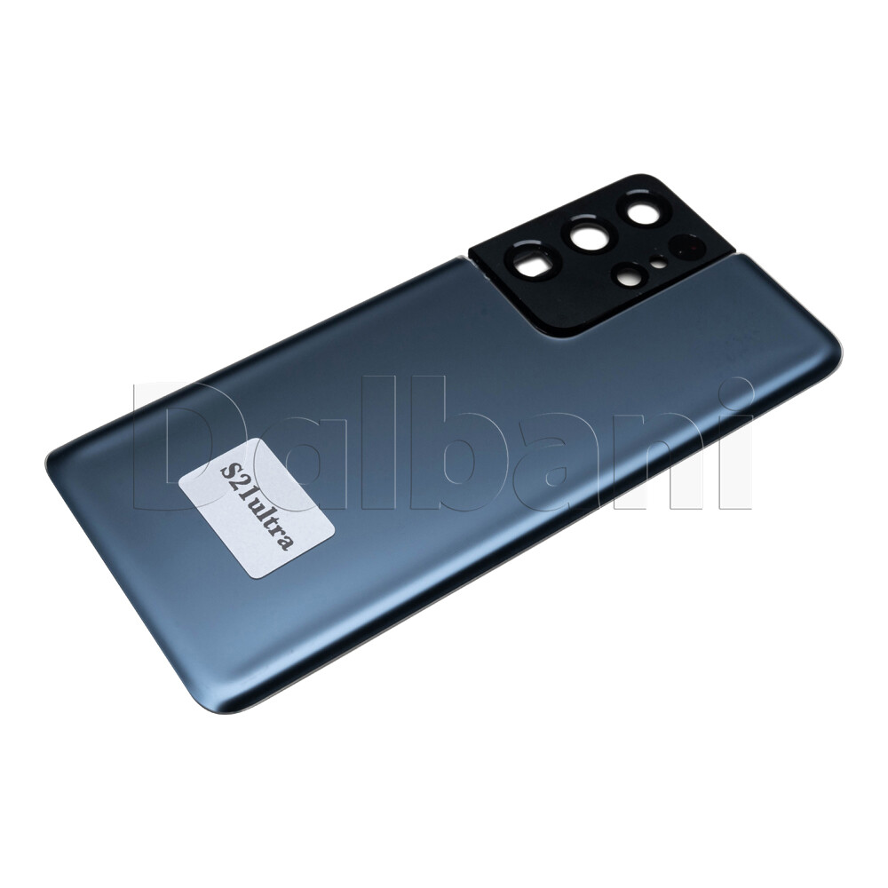 Back Glass Rear Housing Battery Cover For Samsung Galaxy S21 Ultra SM-G998 Blue