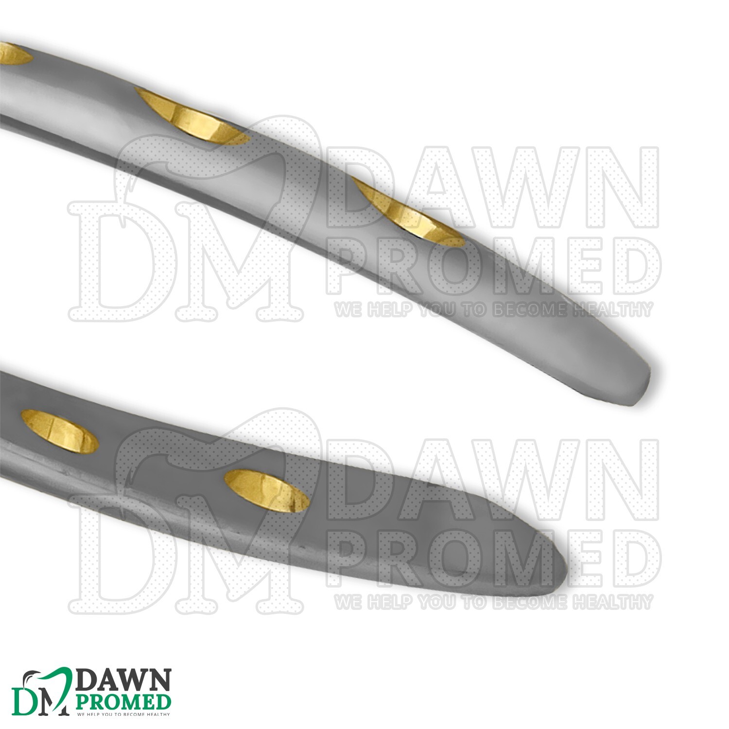 Dental Extracting Forceps #51Z Gold Hollow Python Grip Handle German Grade