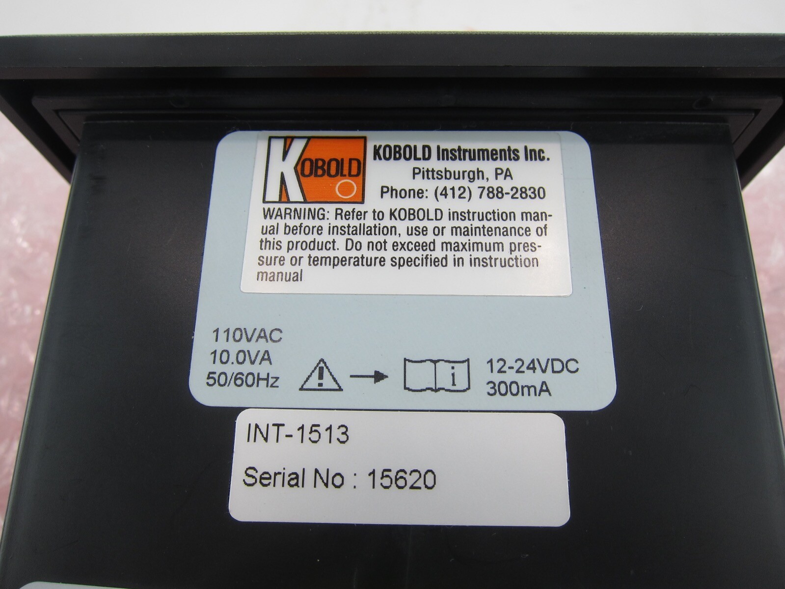 NEW Kobold INT-1513 Rate Meter Totalizer INT1513
